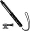 Uelkr 45" Invisible Selfie Stick for Insta360 X4 X5, 1/4" Extension Monopod Pole