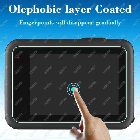 Insta360 Ace Pro Lens Screen Protector, 6 Pcs Tempered Glass 0.3mm 9H Hardness Anti-Scratch Anti-Bubble