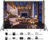 DASHAN 6.5x5ft Living Room Backdrop Zoom Meeting Video Modern Home Office Backdrop for Photography Online Meeting