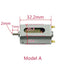 GJWBAKS 1pc FK-180PH 6V-12V 180 Motor High Speed Electric Motor Single/Dual Shaft Axis with Cooling Hole Toy HO Slot