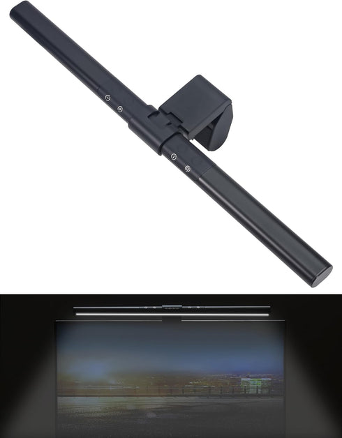 USB Powered Monitor Light Bar, Eye Caring LED Screen Light for Workspace, Dimmable Minimalist Lamp, Touch Control for