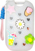 SHINLHUA Protective Silicone Case for Hand Sanitizers Bottles Equipped with Keychain for Attachment and Decoration
