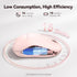 TECKNET Wireless Mouse for Laptop, 2.4G Silent Mouse, Small Portable Computer Mouse, 5 DPI Levels, Pink