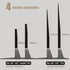 Universal TV Stand, Metal TV Legs for 20-65 inch LCD/LED/OLED/Plasma Flat&Curved Screen TV with Height Adjustment, VESA