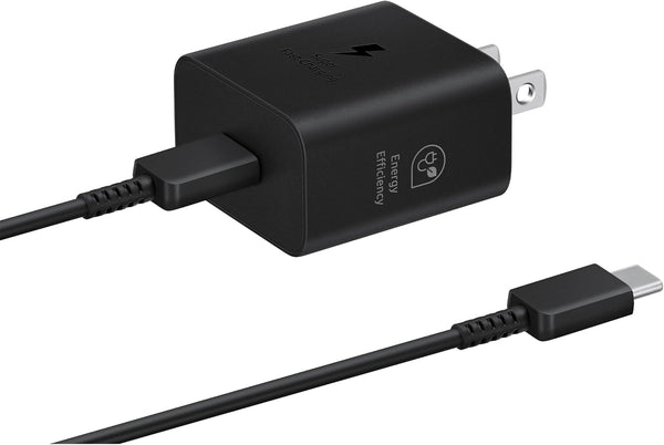 SAMSUNG 25W Wall Charger Power Adapter with Cable, Super Fast Charging for Galaxy and USB Type C Devices
