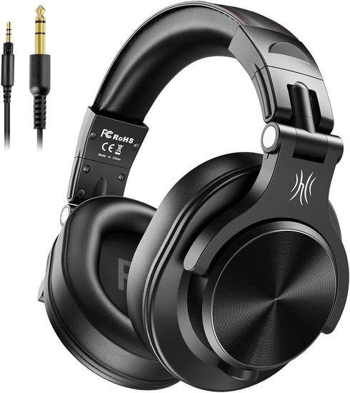 OneOdio A71 Hi-Res Studio Recording Headphones, Wired Over Ear, Professional Monitoring Mixing Headset