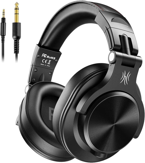 OneOdio A71 Hi-Res Studio Recording Headphones, Wired Over Ear, Professional Monitoring Mixing Headset