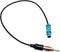 RED WOLF Car Radio Antenna Adapter Replacement for Jeep Wrangler JK JKU 2007-2023, Dodge Chrysler Stereo Adapter