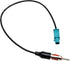 RED WOLF Car Radio Antenna Adapter Replacement for Jeep Wrangler JK JKU 2007-2023, Dodge Chrysler Stereo Adapter