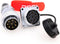 DRRI WEIPU AC DC Circuit Signal LED Heavy Duty Bulkhead Plug - 8-Pin Metal Aviation Circular Connector