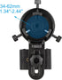 Smartphone Scope Adapter, Phone Mount for Spotting Scopes, Binoculars, Monoculars, Telescopes