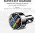 8 Ports 66W Car Charger - 12-24V Super Fast Charging with USB 3.1A PD&QC 3.0 for All Smartphones