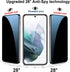 3 Pack for Samsung Galaxy S21 Privacy Screen Protector, Anti-Spy Flexible TPU Film, Full Coverage Hydrogel Film