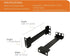 Server Rack Depth Extender - 1U - 6inch TAA Compliant Rack Mount Adapter Kit