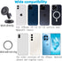 Leenconghui 16 15 14 13 360 Gym Magnetic Phone Holder for MagSafe, Dual Magnetic Phone Mount for Gym Attach to Metal