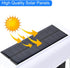 Solar Powered Fake Security Camera, Dummy Simulated CCTV Surveillance System with LED PIR Motion Sensor Detection Light for Indoor Outdoor Home, Office, Shop, Garage