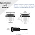 USB C Anti Dust Plugs Protector, Waterproof C Port Cover Cap Phone Charm 4 PCS for iPhone 15/Samsung