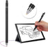 Universal Pen, Battery Pencils with High Sensitivity & Palm Rejection, Double Headed Phone Tablet Pen (Black)