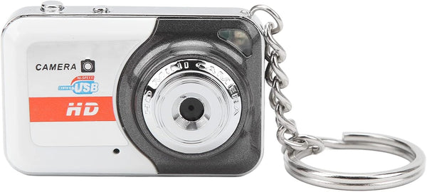 Pomya Mini DV Camera, Small Video Recorder with Motion Detection, Support 32G Memory, USB Mini Camera Keychain Video
