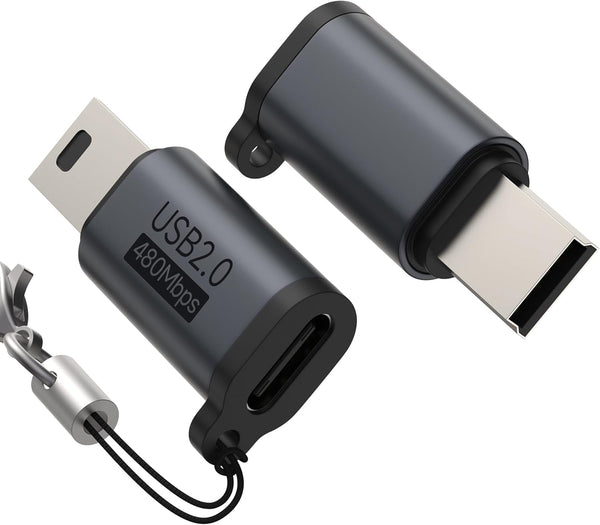 MOSHOU Mini USB Adapter for TI-84 Plus CE,TI-84 Plus Series Graphing Calculators,USB C
