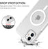 BENTOBEN iPhone 11 Case - Slim, Shockproof, Anti-Fingerprint, Translucent Matte, MagSafe Compatible, 6.1’’ White Cover.