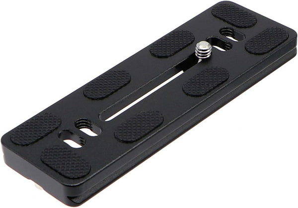 PU-120 120mm Universal Quick Release QR Plate with D-Ring Screw for Tripod Monopod DSLR Camera