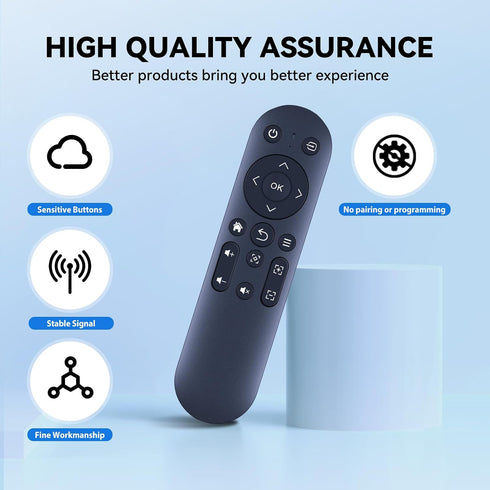 HZIME VP-1 New Replacement Remote Control Compatible for VOPLLS Smart Projector
