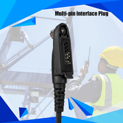 Retevis RT29 Ailunce HD1 Radio Microphone,Original Shoulder Speaker Mic, Compatible with RT29 RT48 NR30 RB23 Ailunce HD1 HD2 HA1G Motorola GP328 Plus GP344, IP55 Waterproof mic(1 Pack)