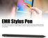 EMR Pen with Soft Tip, 5 Replacement Tips, 4096 Pressure Sensitivity, Support Palm Rejection and Tilt, Black