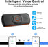 SKYBESS Car Bluetooth Speaker for Cell Phone, Portable Bluetooth Handsfree Car Kit Wireless in Car Speakerphone Music Player with Visor Clip, Supports Siri Google Assistant TF Card Playback