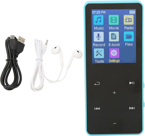 Jectse MP3 Player with Bluetooth, MP3 MP4 Player Portable Music Player with 1.8