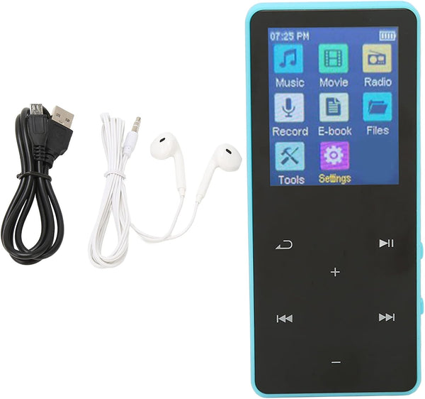 Jectse MP3 Player with Bluetooth, MP3 MP4 Player Portable Music Player with 1.8