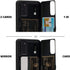 TORU CX PRO Case for Galaxy S20, Slim Protective Cover with Card Holder, Kickstand, Black
