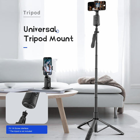 GREEN HOUSE 360Fast Auto Face Tracking Phone Holder & Mount, Rotation, Gimbal Stabilizer for Influencer Content