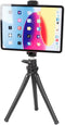 ZUZUXI Mini Flexible Tripod Stand for iPad/iPhone 4.7-13" Tablets, Portable Desktop Phone Holder