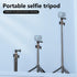 VRIG 21.5" 360 13/12/11/10/9,DJI 5 Pro/4,Insta 360 Selfie Stick Tripod for Go Pro with Cold Shoe Mount, Ball Head