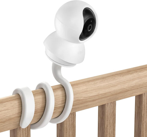 Flexible Baby Monitor Mount for TP-Link Tapo C200/C210/C220/C225 - Easy to Install, No Tools Required