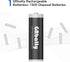 GRbatty 3400mWh 1.5V 1500 (8 Pack) Rechargeable Lithium AA Batteries with Charger, High Capacity, Cycles