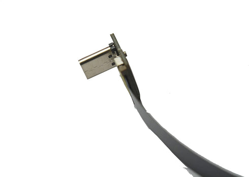 Long Black FFC USB C FPV Flat Slim Thin Ribbon FPC Cable USB Type-C 90 Degree to Standard USB A for sync and Charging (80CM) by Permanent