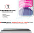 iPhone 11 Clear Case with 2 Screen Protectors, Maximum Shock Absorption Protection, Compatible with Apple iPhone 11