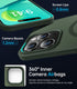 Shop the NEW Deep Green Magnetic Case for iPhone 14 Pro Max - Slim, Matte, MagSafe Compatible, 10FT Drop Tested (6.7").