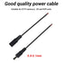 ATNSINC 10Pairs 12v 2.1mm 5.5mm DC Power Cable Male Female Connectors x DC Pigtail Adapter for CCTV Security