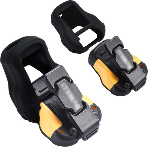 Protective Cover Carrying Silicone Case Compatible with DEWALT Wearable Bluetooth Speaker (Black)