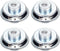 uxcell 3W 8 Ohm DIY Speaker Replacement Loudspeaker, 50mm Round Shape, 4pcs