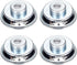 uxcell 3W 8 Ohm DIY Speaker Replacement Loudspeaker, 50mm Round Shape, 4pcs