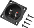 Speakers Terminal Box, Push Spring Type 2 Binding Post Cable Connector for DIY Home Car Stereo Speaker & Subwoofer