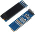 JUZITAO 6PCS 0.91 Inch I2C 3.3V~5V OLED Display Module IIC OLED Screen DC Compatible with Raspberry PI (White Display