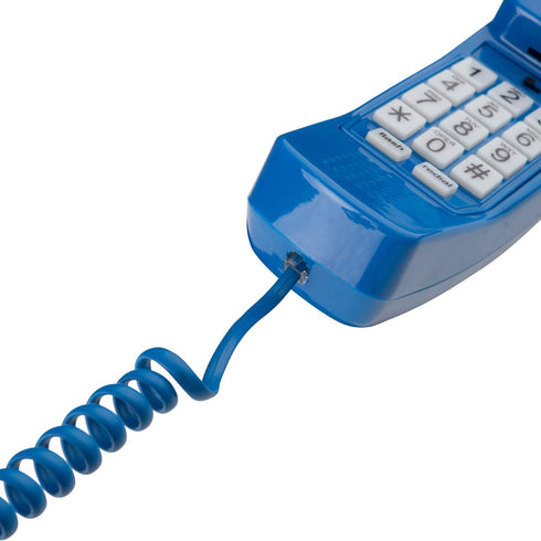 iSoHo Phones - Phone Cord for Landline Phone - Tangle-Free Handset Curly Telephones Land Line Cord, Easy to Use,