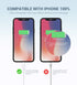 Novtech MFi Certified Lightning Cable 3 Pack - 3FT iPhone Charger, Fast Charging for iPhone 14, 13, 12, 11, 8, 7, White.