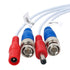4 Pack 50 Feet BNC Video Power Cable,BNC Extension Wire Video Security Camera Wire with Connectors for CCTV Camera DVR